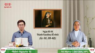 Chọn phần tốt hơn - Thứ Ba tuần 27 mùa Thường niên (Lc 10, 38-42)