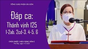 CN 2 MV - Đáp ca: Tv 125, 1-2ab. 2cd-3. 4-5. 6