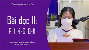 CN 2 MV - Bài đọc II: Pl 1, 4-6. 8-11