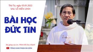 TGP Sài Gòn trực tuyến 5-1-2022: Thứ Tư sau lễ Hiển Linh lúc 5:30 tại Nhà thờ Chính tòa Đức Bà
