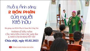 Muối & Ánh sáng: 2 bổn phận của người Kitô hữu - ĐGM Giuse Bùi Công Trác | CN 5 TN năm A