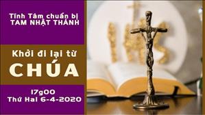 Tĩnh Tâm chuẩn bị Tam Nhật Thánh - Khởi đi lại từ Chúa lúc 17g ngày 06.4.2020