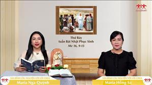 Loan Báo Tin Mừng - Thứ Bảy tuần Bát nhật Phục sinh (Mc 16, 9-15)