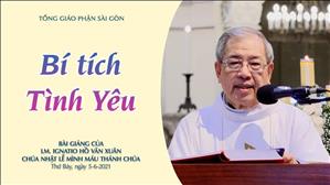 Lễ Mình Máu Thánh Chúa năm B - Bí tích Tình Yêu