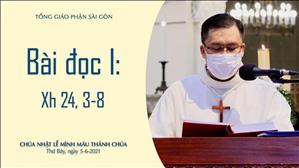 Lễ Mình Máu Thánh Chúa năm B - Bài đọc I: Xh 24, 3-8
