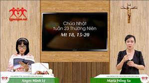 Gia đình cầu nguyện với Lời Chúa ngày 06-9-2020: Chúa nhật 23 mùa Thường niên (Mt 18, 15-20)
