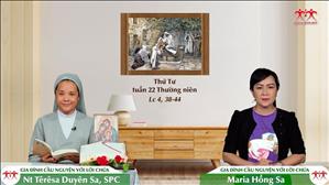 Gia đình cầu nguyện với Lời Chúa: Thứ Tư tuần 22 Thường niên (Lc 4, 38-44)