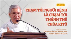 Chạm tới người bệnh là chạm tới Thánh Thể Chúa Kitô - Lm Phanxicô Xaviê Bảo Lộc