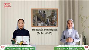 Phúc thay lòng dạ - Thứ Bảy tuần 27 mùa Thường niên (Lc 11, 27-28)