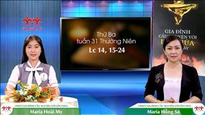 3 phút Gia đình cầu nguyện với Lời Chúa: Thứ Ba tuần 31 Thường Niên (Lc 14, 15-24)