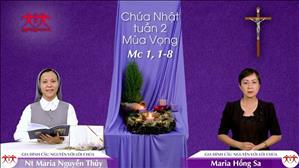Gia đình cầu nguyện với Lời Chúa ngày 06-12-2020: Người Dọn Đường - Chúa nhật 2 mùa Vọng năm B (Mc 1,1-8)