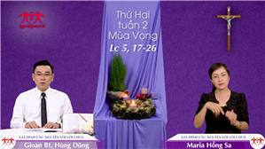 Gia đình cầu nguyện với Lời Chúa ngày 07-12-2020: Đứng Dậy Mà Đi - Thứ Hai 2 mùa Vọng (Lc 5, 17-26)