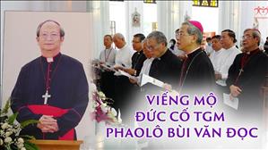 Viếng mộ Đức cố Tổng Giám mục Phaolô Bùi Văn Đọc ngày 6-3-2021