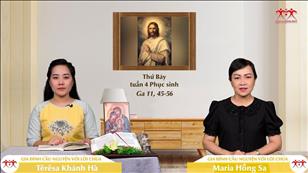 Gia đình cầu nguyện với Lời Chúa: Thứ Bảy tuần 4 Phục sinh (Ga 11, 45-56)