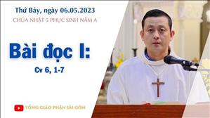 Bài đọc I: Cv 6, 1-7 - CN 5 PS năm A