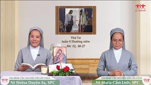 Gia đình cầu nguyện với Lời Chúa: Thứ Tư tuần 9 Thường niên (Mc 12, 18-27)
