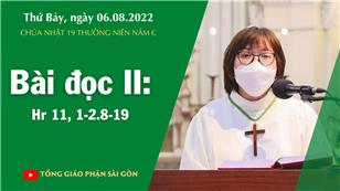 CN 19 TN năm C - Bài đọc II: Hr 11, 1-2.8-19