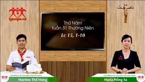 Lời Chúa ngày 05-11-2020: thứ Năm tuần 31 mùa Thường niên (Lc 15,1-10)