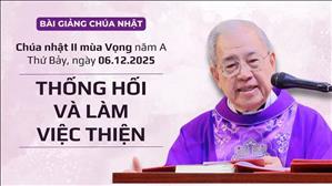 Thống hối và làm việc thiện - Lm Ignatio Hồ Văn Xuân | CN II MV năm A