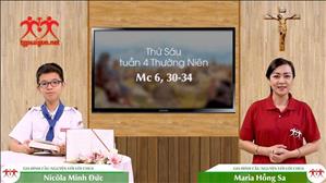 Gia đình cầu nguyện với Lời Chúa: Thứ Bảy tuần 4 Thường Niên (Mc 6, 30-34)