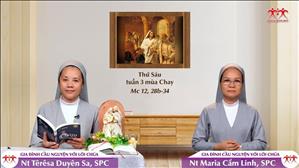 Mến Chúa Yêu Người - Thứ Sáu tuần III mùa Chay (Mc 12, 28b-34)