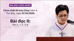 Bài đọc II: Rm 5, 1-2. 5-8 | CN III MC năm A