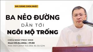 Ba nẻo đường dẫn tới Ngôi Mộ Trống - Lm GB Phương Đình Toại, MI | Chúa nhật Phục sinh