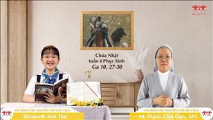 Gia đình cầu nguyện với Lời Chúa ngày 8-5-2022: Chúa nhật 4 Phục sinh (Ga 10, 27-30)