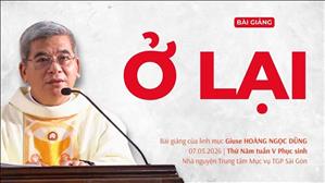 Ở Lại - Lm Giuse Hoàng Ngọc Dũng | Thứ Năm tuần V Phục sinh năm A