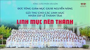 Thư gửi các linh mục nhân dịp Lễ Thánh Tâm 2021