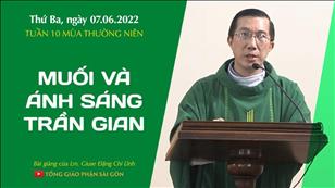 TGPSG Bài giảng: Thứ Ba tuần 10 mùa Thường niên ngày 7-6-2022 tại Nhà nguyện Trung tâm Mục vụ TGP Sài Gòn