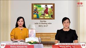 Gia đình cầu nguyện với Lời Chúa: Thứ Bảy tuần 13 Thường niên (Mt 9, 14-17)