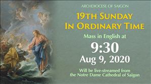 Mass in English at 9:30am in Notre Dame Cathedral of Saigon