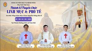 Thánh lễ Truyền chức Linh mục & Phó tế Dòng Tá Viên Mục Vụ Bệnh Nhân | 9:00 ngày 16-8-2025