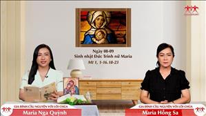 Gia đình cầu nguyện với Lời Chúa: Sinh nhật Đức Trinh nữ Maria (Mt 1, 1-16.18-23)