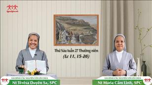 Ngón tay Thiên Chúa - Thứ Sáu tuần 27 mùa Thường niên (Lc 11, 15-26)