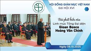 Phát biểu của Linh mục Gioan Bosco Hoàng Văn Chính