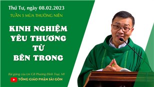 Kinh nghiệm yêu thương từ phía bên trong - Lm GB Phương Đình Toại, MI | Thứ Tư tuần 5 TN