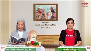 Câm Điếc Thiêng Liêng - Thứ Sáu tuần V mùa Thường niên (Mc 7, 31-37)