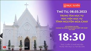 Tĩnh nguyện Mùa Chay lúc 18:30 ngày 8-3-2023 tại Trung tâm Mục vụ TGP Sài Gòn