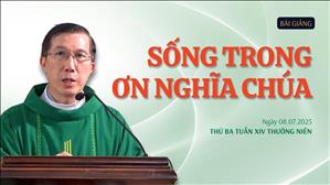 Sống trong ơn nghĩa Chúa - Lm Giuse Đặng Chí Lĩnh | Thứ Ba tuần XIV Thường niên