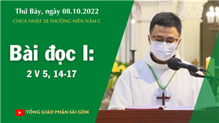CN 28 TN năm C - Bài đọc I: 2 V 5, 14-17