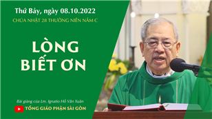CN 28 TN năm C - Lòng biết ơn