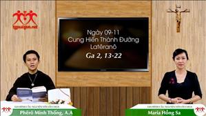 Lời Chúa ngày 09-11-2020: Cung hiến đền thờ Latêranô (Ga 2,13-22)