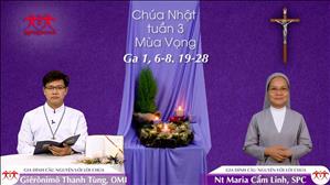 Gia đình cầu nguyện với Lời Chúa ngày 13-12-2020: Người Làm Chứng - Chúa nhật 3 mùa Vọng năm B (Ga 1,6-8.19-28)