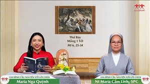 Yệu Thương - Mùng Một Tết Giáp Thìn - Cầu bình an cho năm mới (Ga 14, 23-27)
