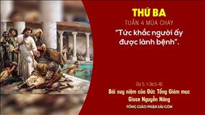 TGP Sài Gòn - Suy niệm Tin mừng ngày 16-3-2021: Thứ Ba tuần 4 mùa Chay - ĐTGM Giuse Nguyễn Năng