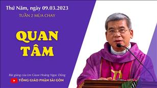 Quan tâm - Lm Giuse Hoàng Ngọc Dũng | Thứ Năm tuần 2 MC