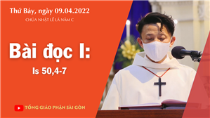 CN Lễ Lá năm C - Bài đọc I: Is 50,4-7