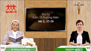 Gia đình cầu nguyện với Lời Chúa: Thứ Tư tuần 10 Thường Niên (Mt 5, 17-19)